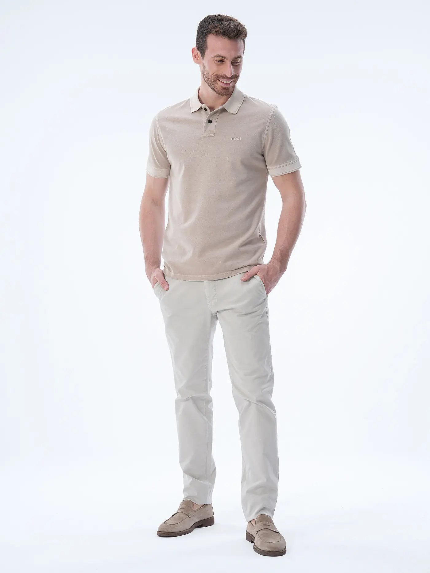 BOSS | Poloshirt Regular Fit PRIME | beige